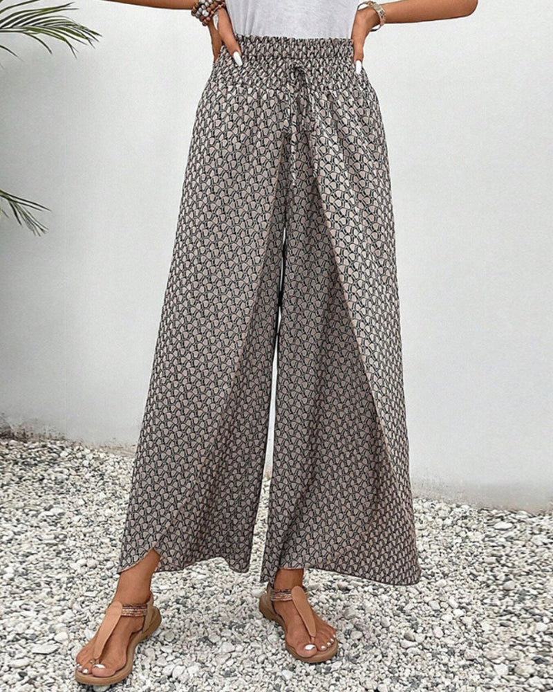 Sapphira - Damenhose mit grafischem Muster