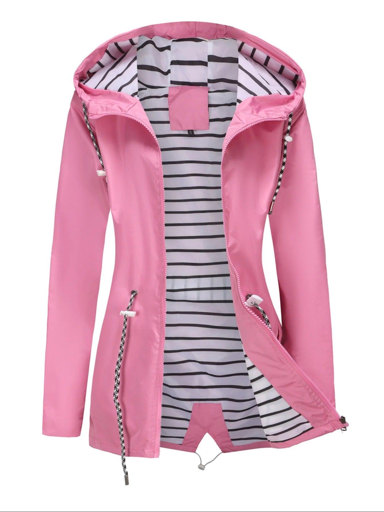Nathalie – Lange Jacke, Wasserdicht