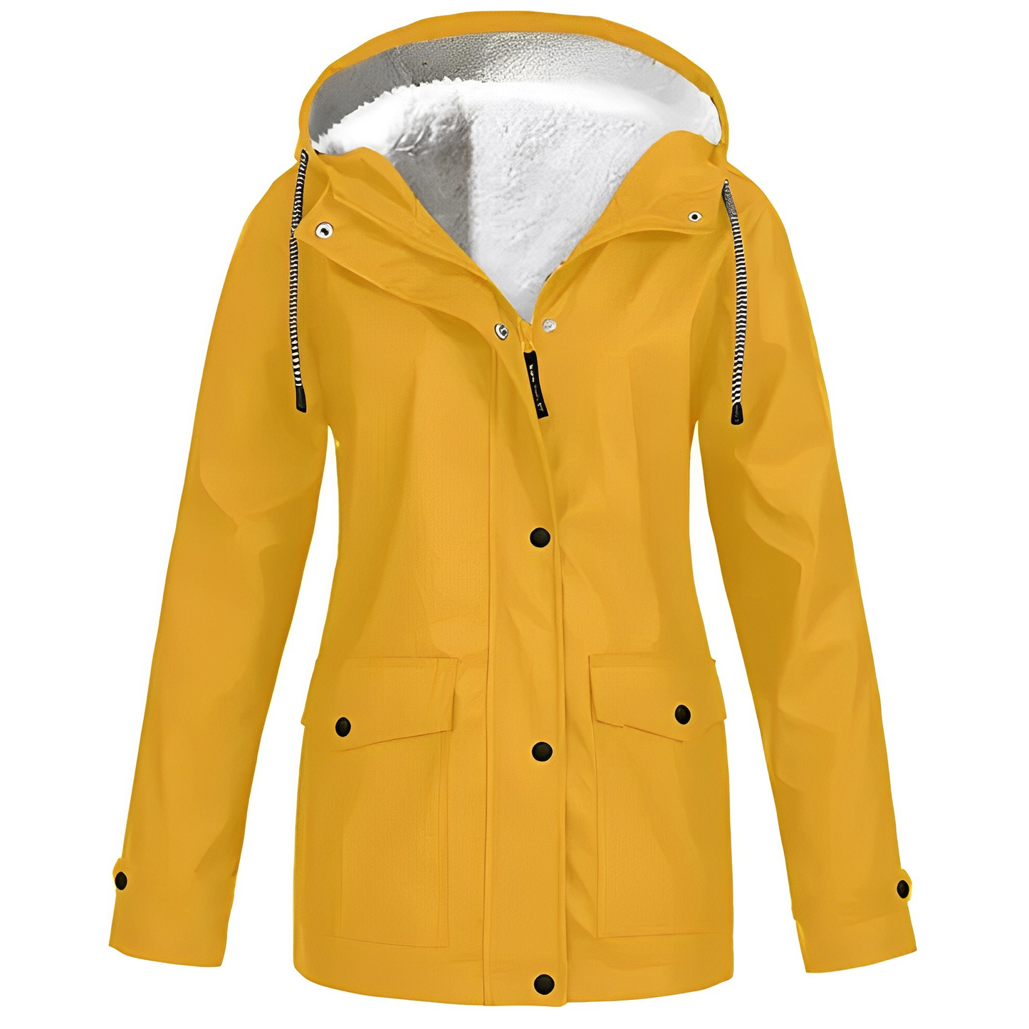 Sherlyn - Outdoor-Kapuzenmantel mit Fleecefutter für Damen