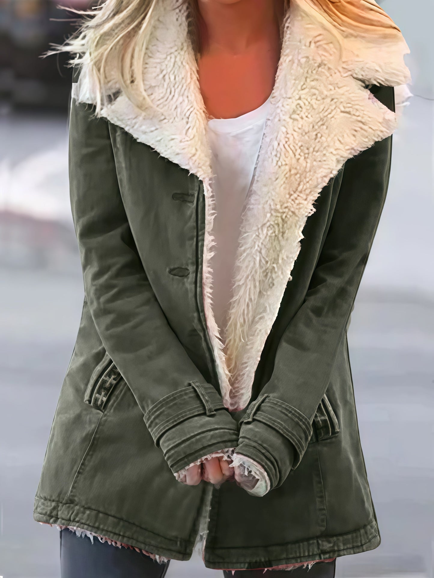 Karla - Warme Fleecejacke für Damen