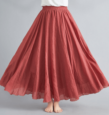 Isla – Fließender Boho Maxirock