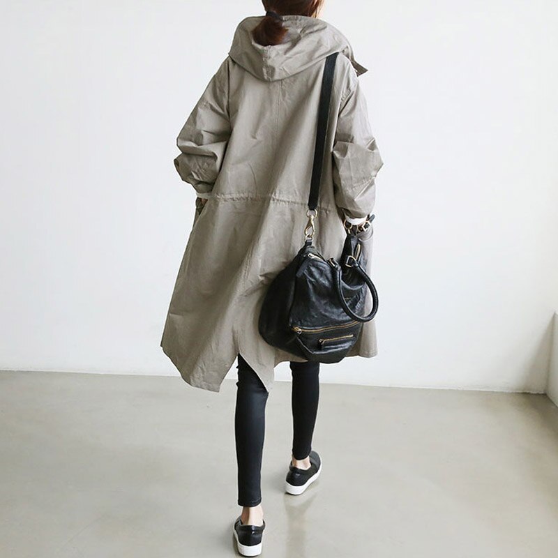 Maren – Trenchcoat Damen Leicht Wasserdicht