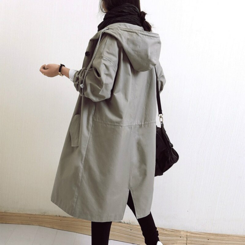 Maren – Trenchcoat Damen Leicht Wasserdicht