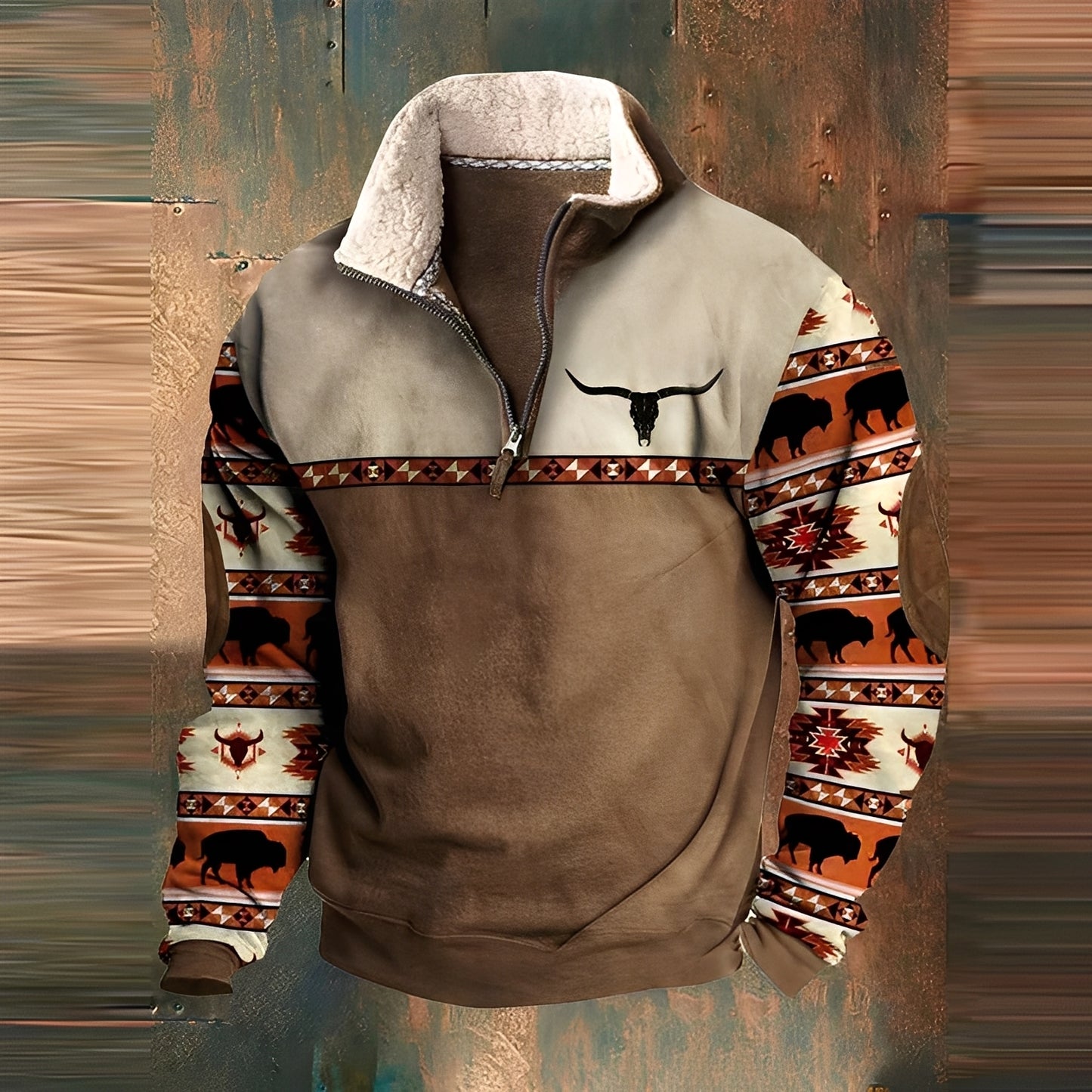 Kenton - Stilvoller Pullover mit Reißverschluss für Herren