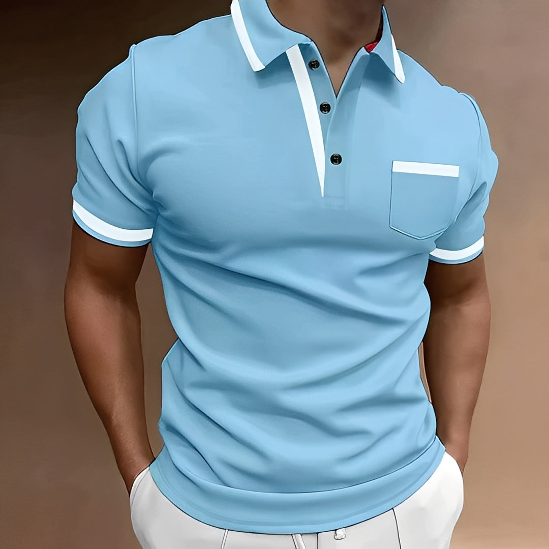 Callahan - Stilvolles Polohemd mit Tasche für Herren