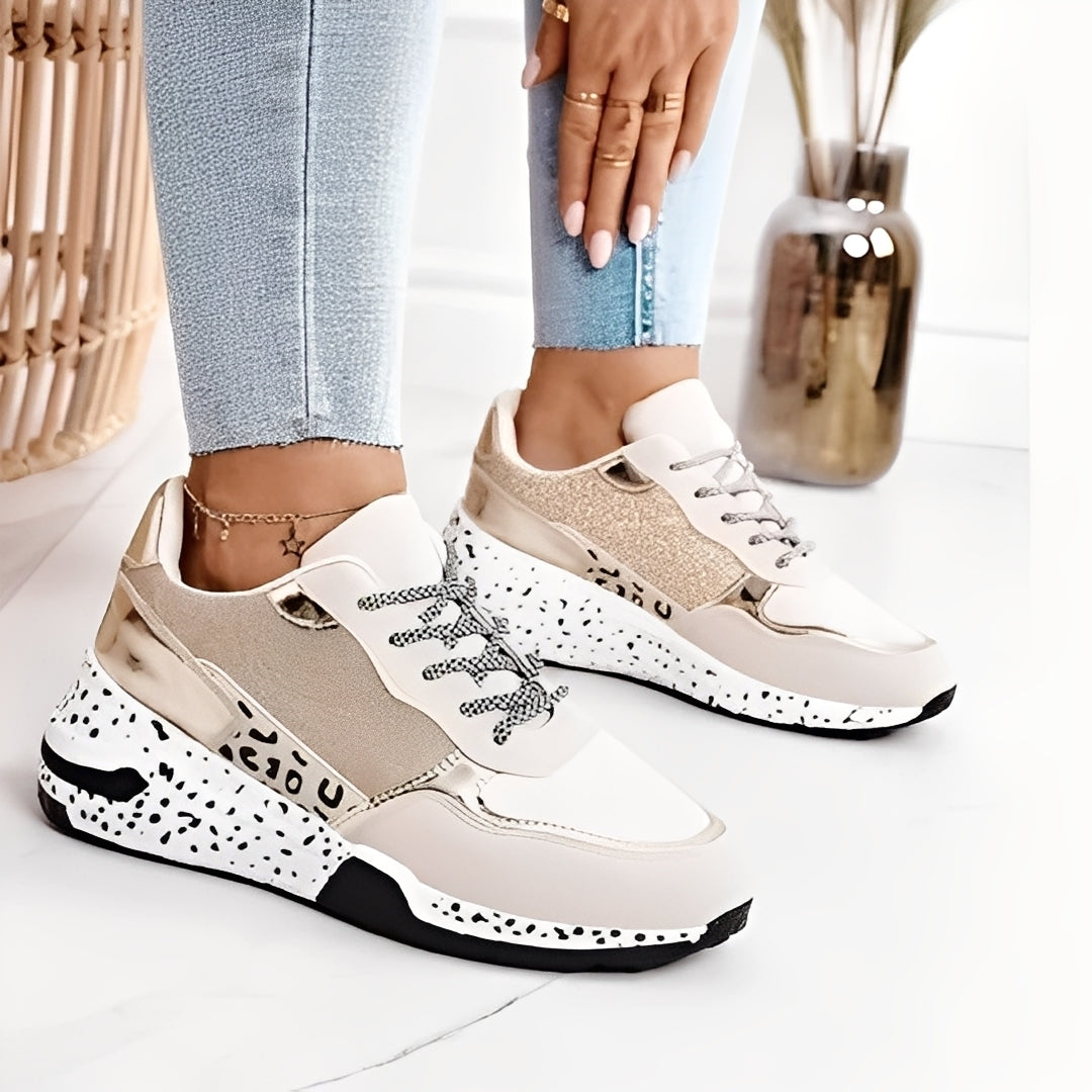 Penelope - Bequeme Sneaker mit Keilabsatz für Damen