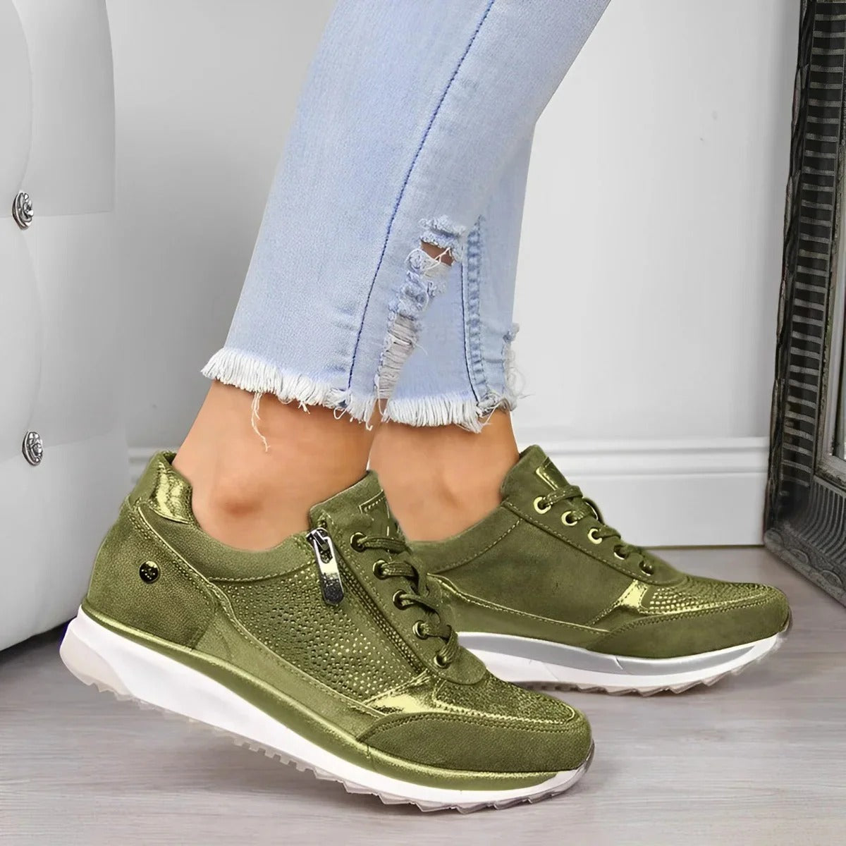 Anastasia - Stylische Freizeitschuhe mit Reißverschluss