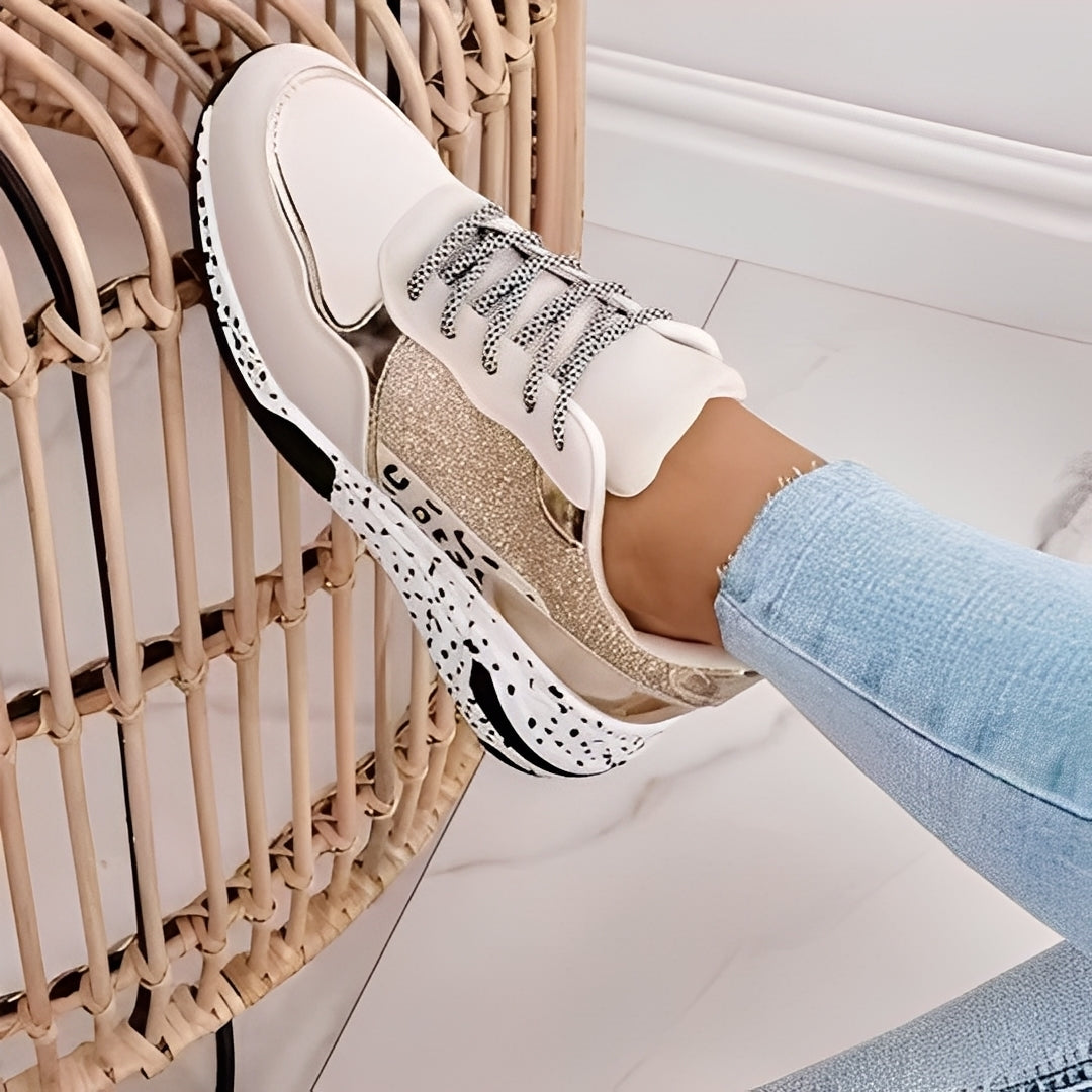 Penelope - Bequeme Sneaker mit Keilabsatz für Damen