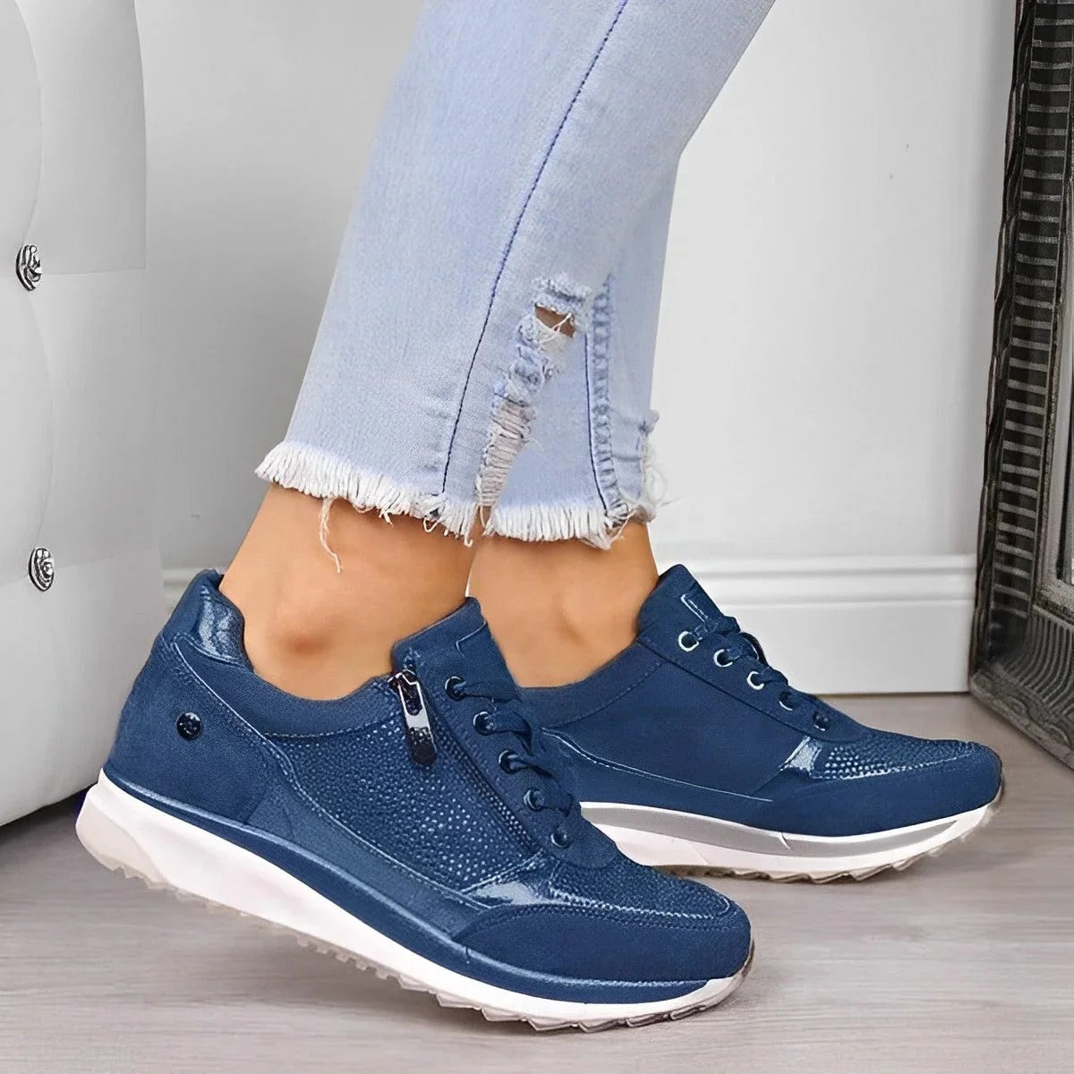 Anastasia - Stylische Freizeitschuhe mit Reißverschluss
