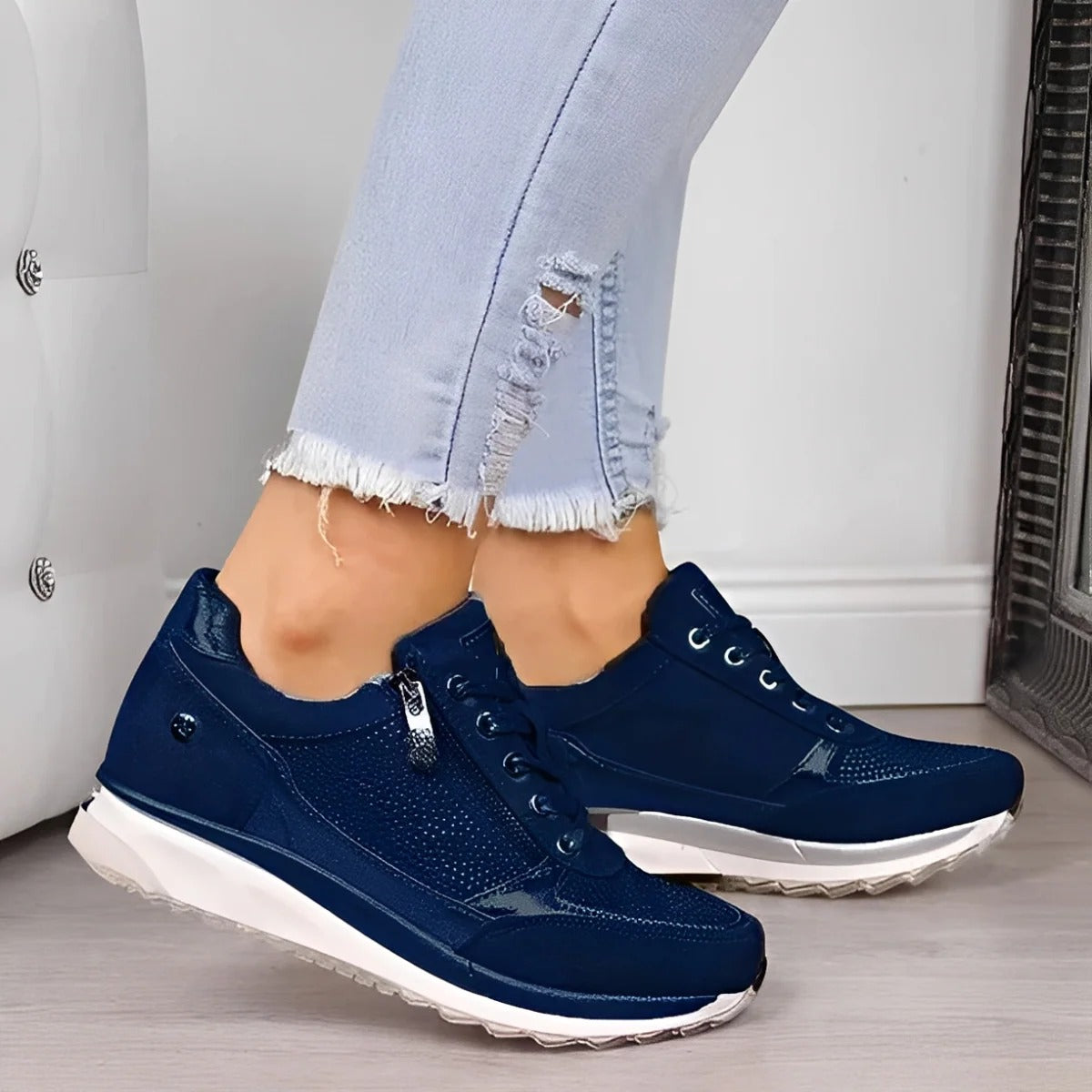 Anastasia - Stylische Freizeitschuhe mit Reißverschluss