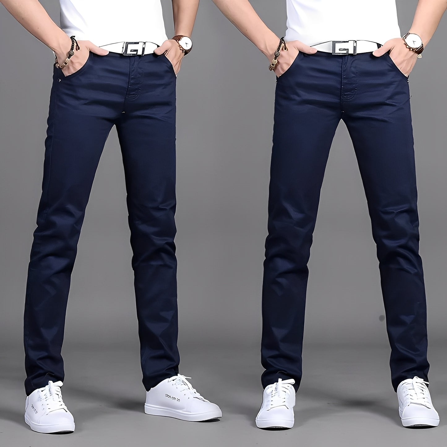 Russell - Lässige, schmal geschnittene Chino-Hose für Herren