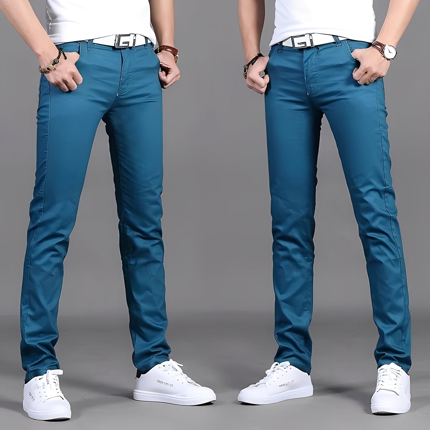 Russell - Lässige, schmal geschnittene Chino-Hose für Herren