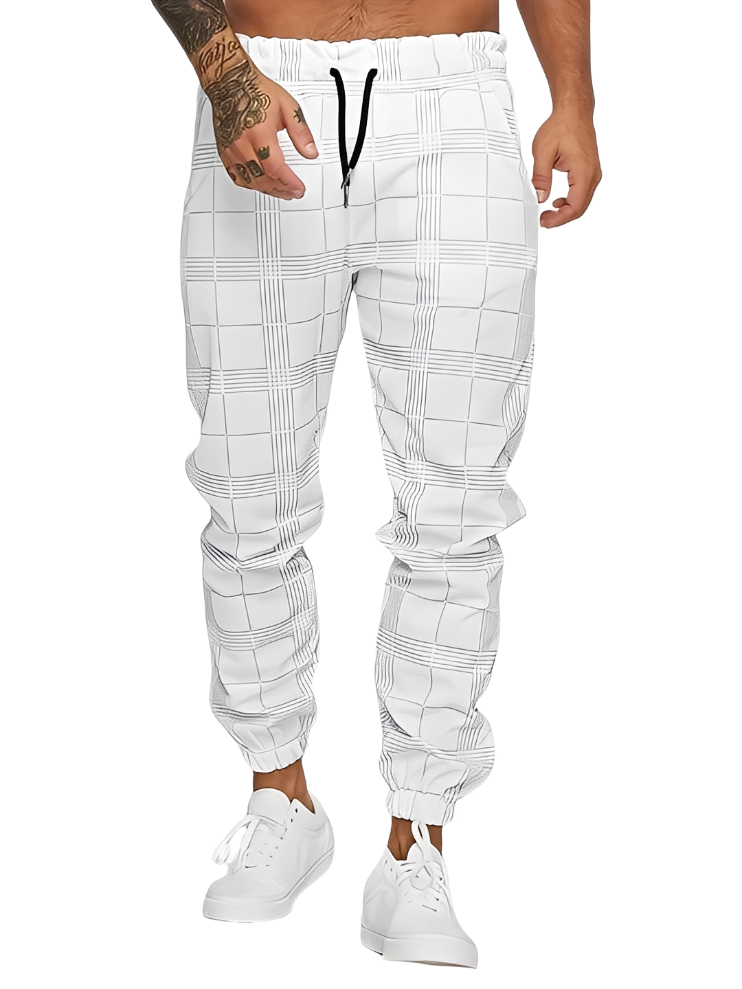 Colbert - Lässige, locker sitzende Karohose für Herren