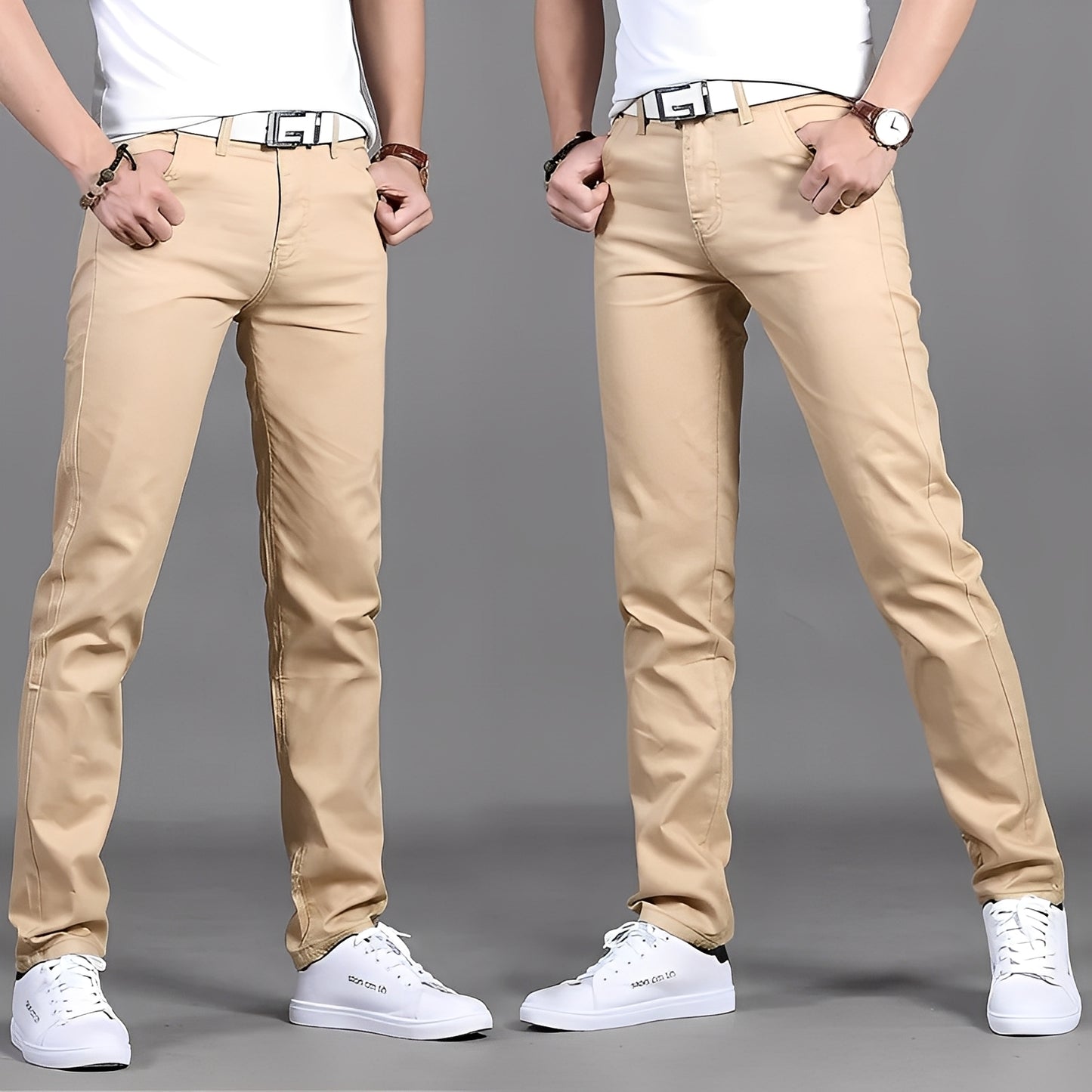 Russell - Lässige, schmal geschnittene Chino-Hose für Herren