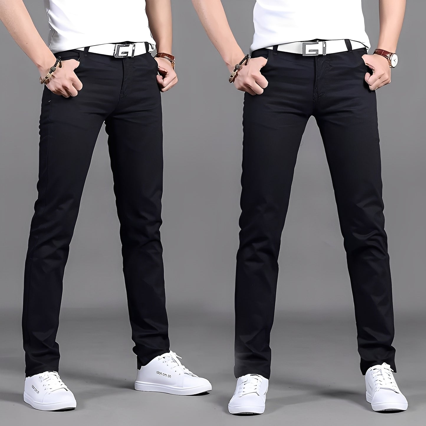 Russell - Lässige, schmal geschnittene Chino-Hose für Herren