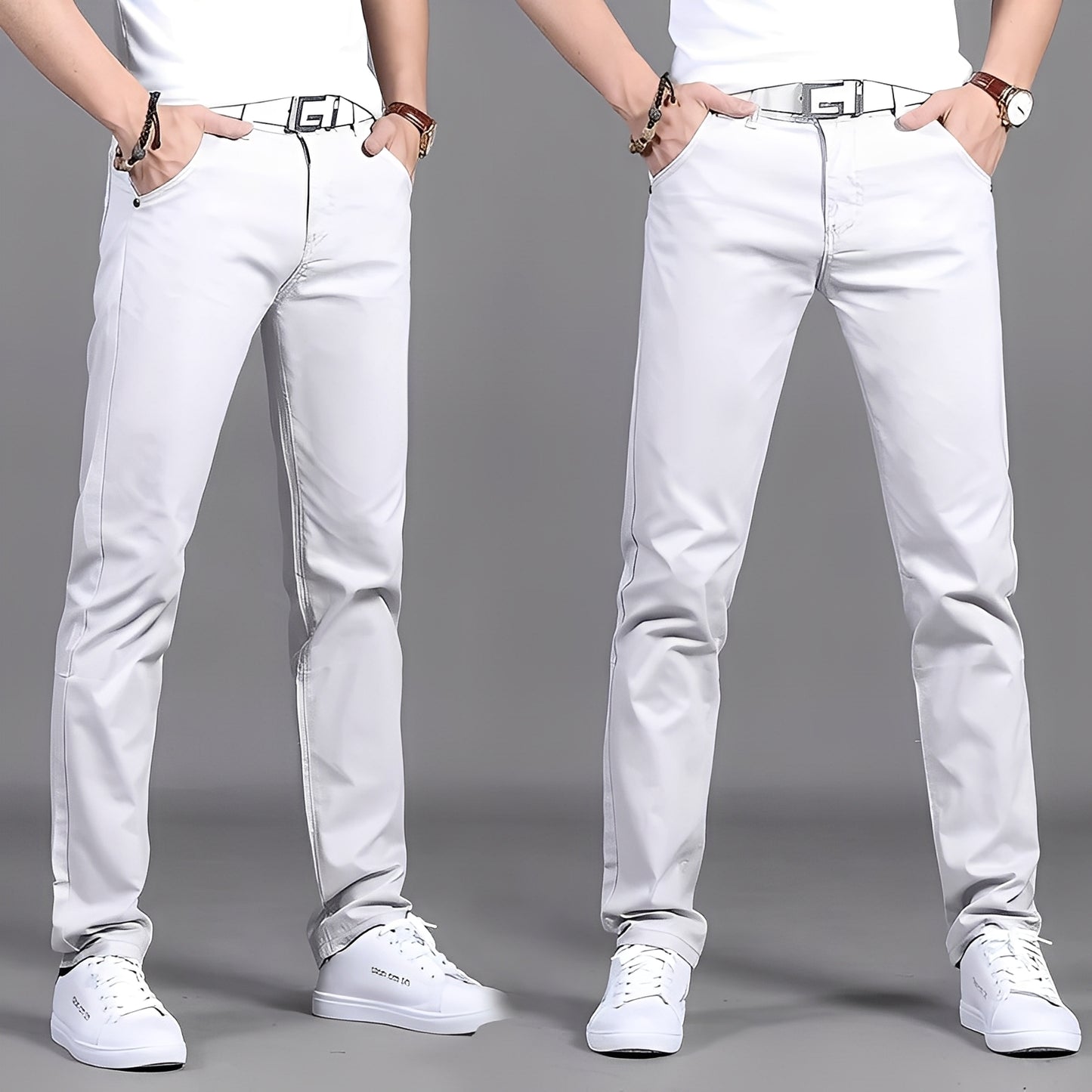 Russell - Lässige, schmal geschnittene Chino-Hose für Herren