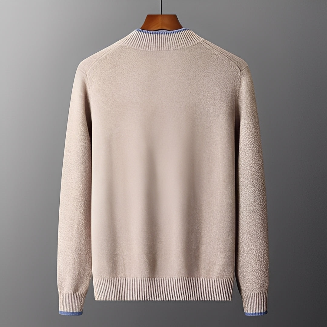 Brendon - Lässiger Cardigan mit Reißverschluss für Herren
