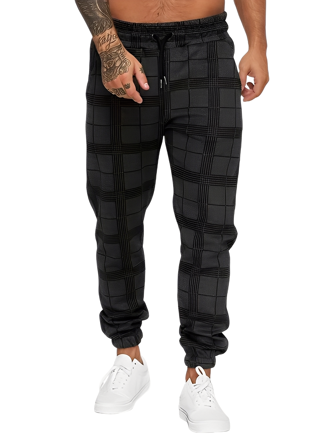 Colbert - Lässige, locker sitzende Karohose für Herren