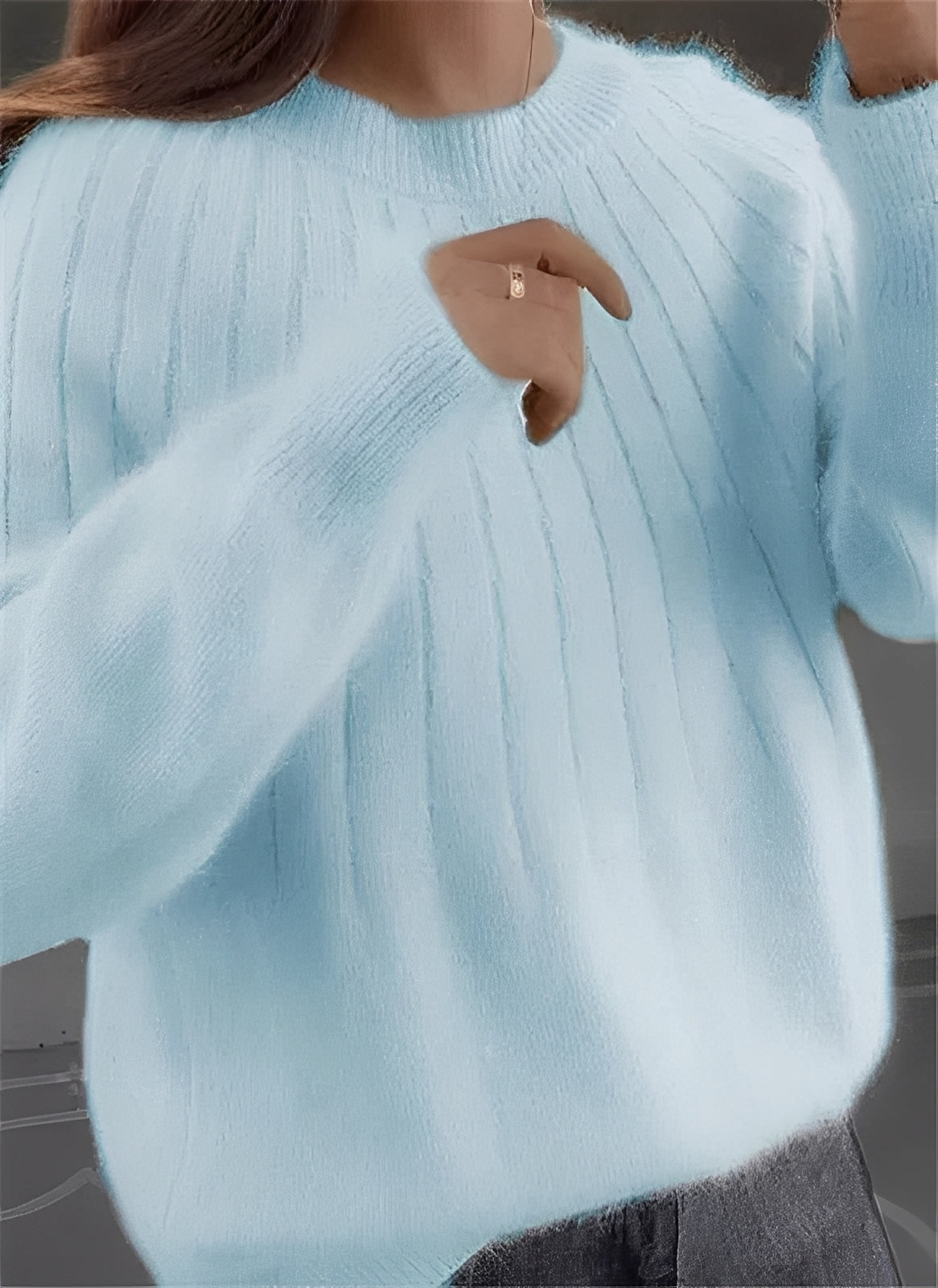 Rorie - Bunter Kaschmirpullover für Damen