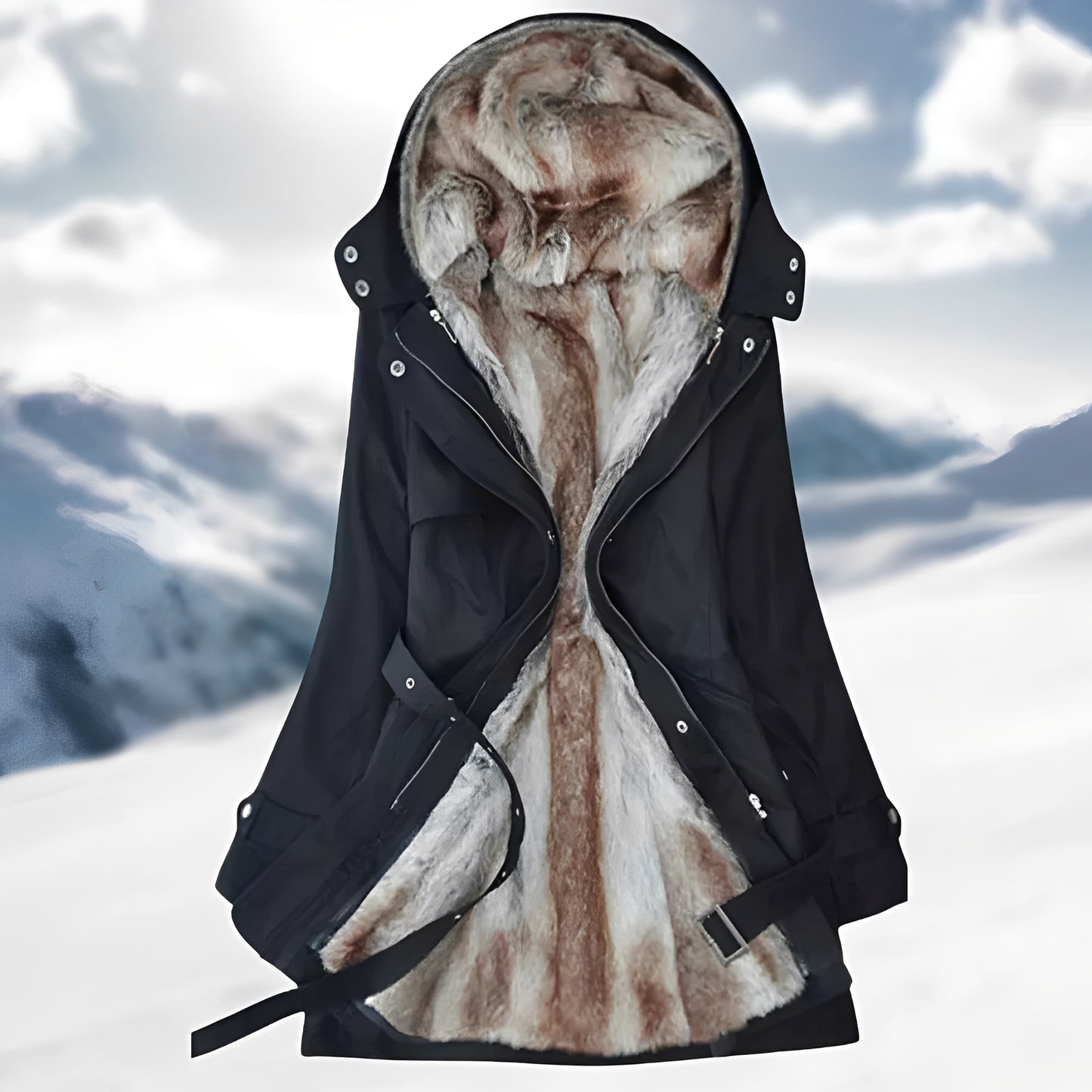 Debra - Warmer, dicker Parka für Damen
