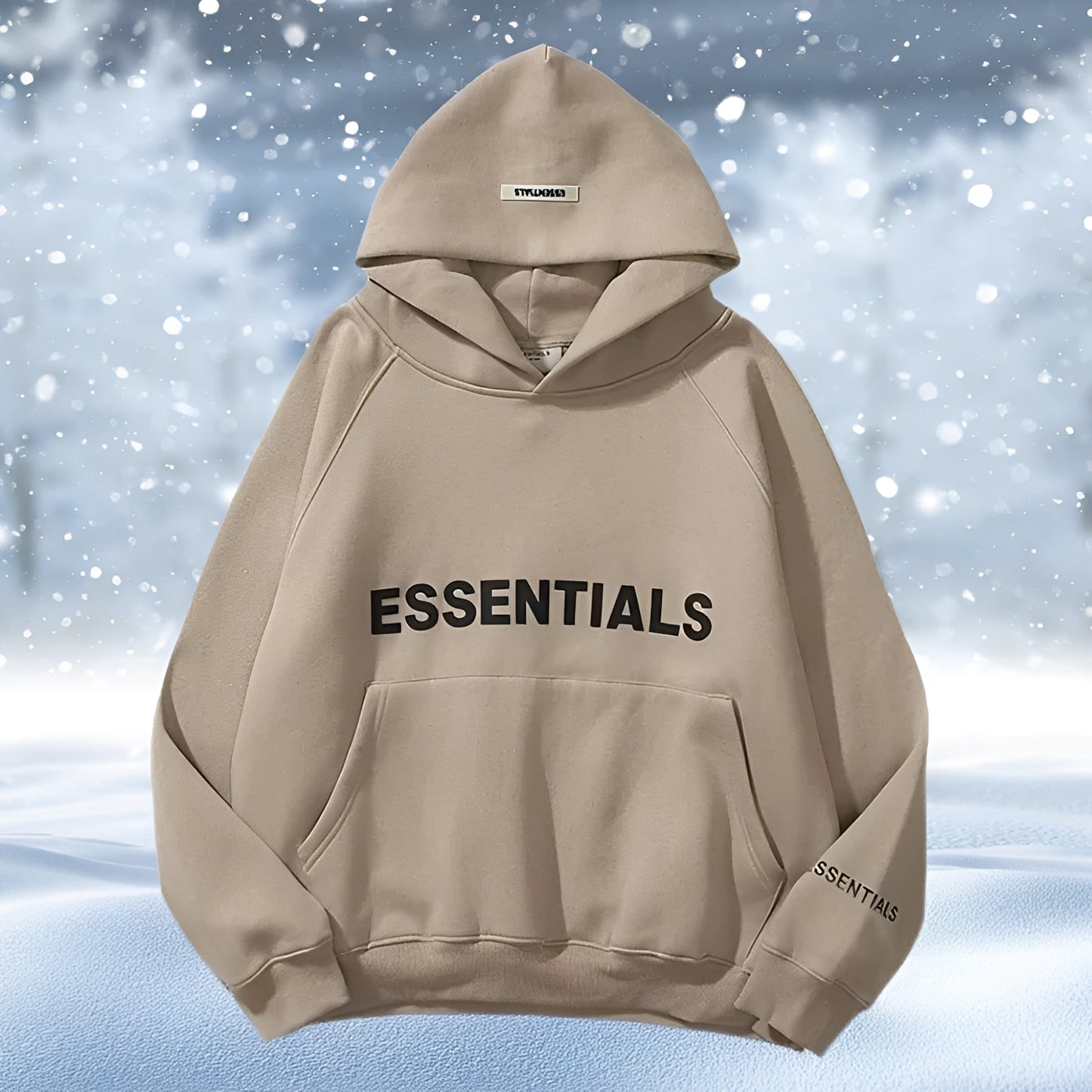 Traci - Bequemer Oversize-Hoodie mit Print für Damen