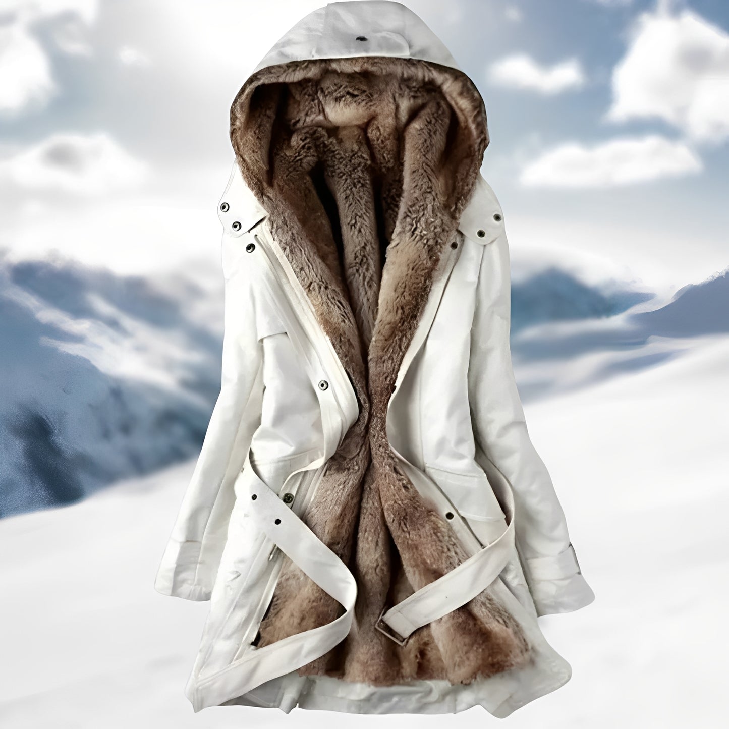 Debra - Warmer, dicker Parka für Damen