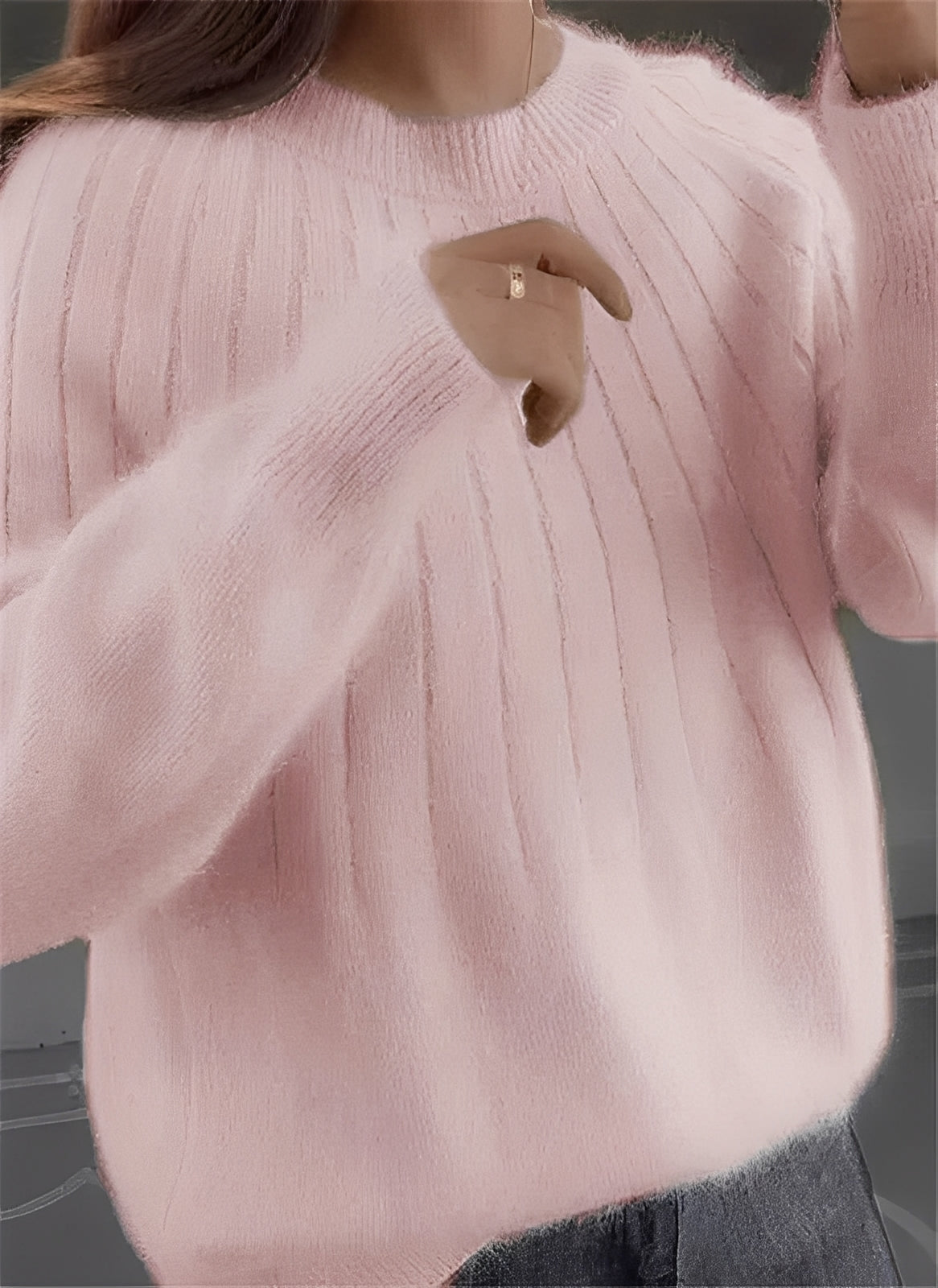 Rorie - Bunter Kaschmirpullover für Damen