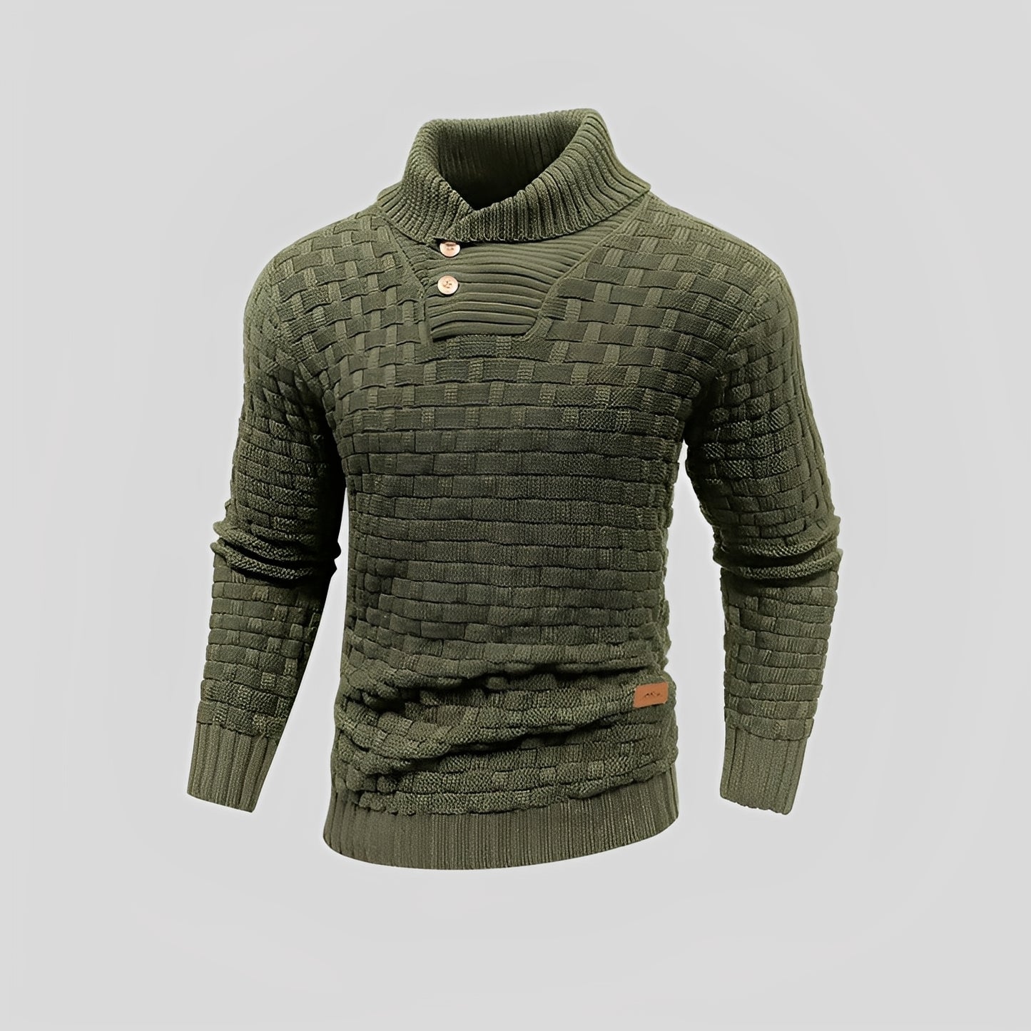 Isidore - Stilvoller Thermoplaid-Pullover für Herren