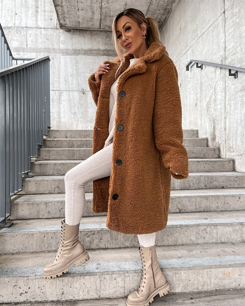 Georgiana - Elegante Kunstfelljacke für Damen