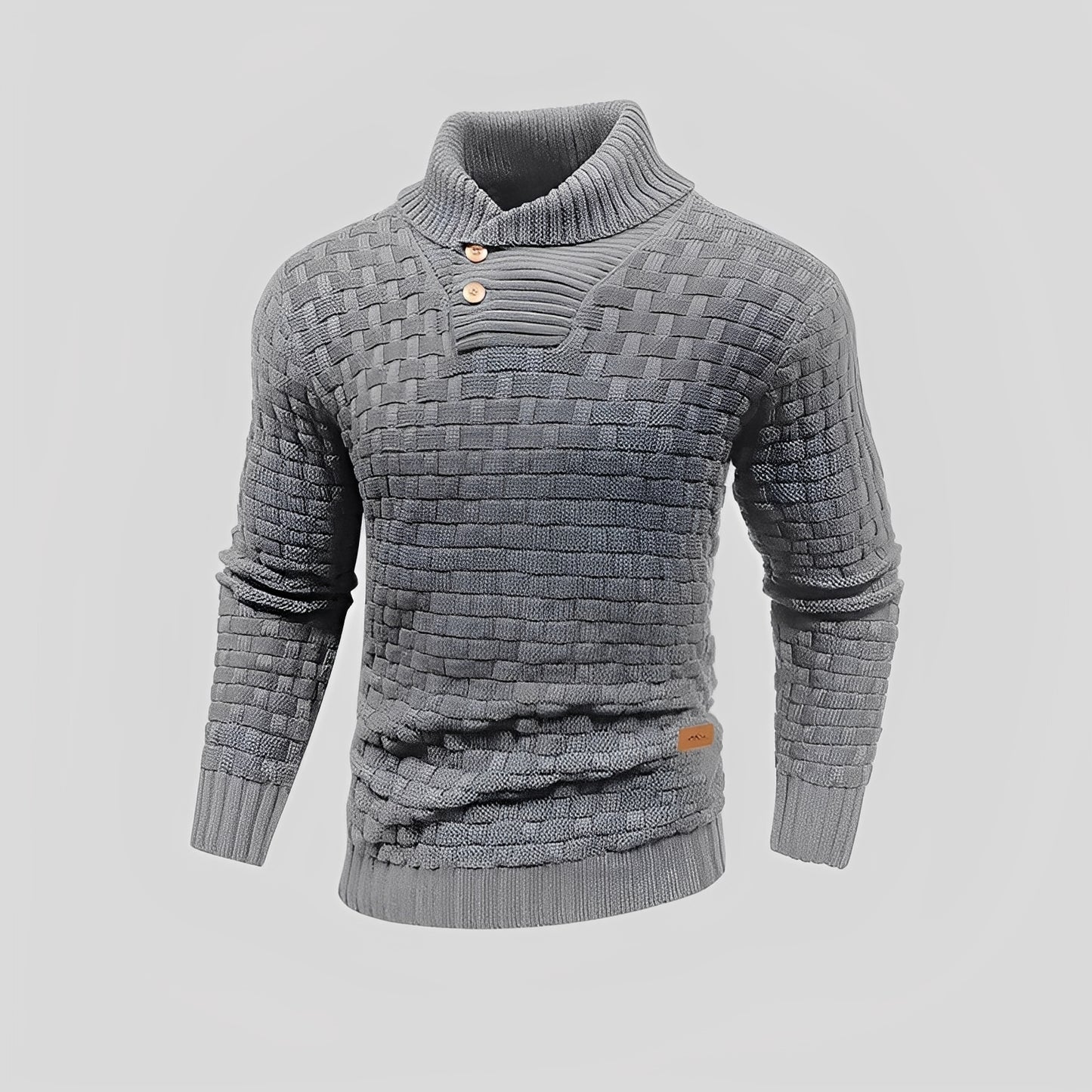 Isidore - Stilvoller Thermoplaid-Pullover für Herren