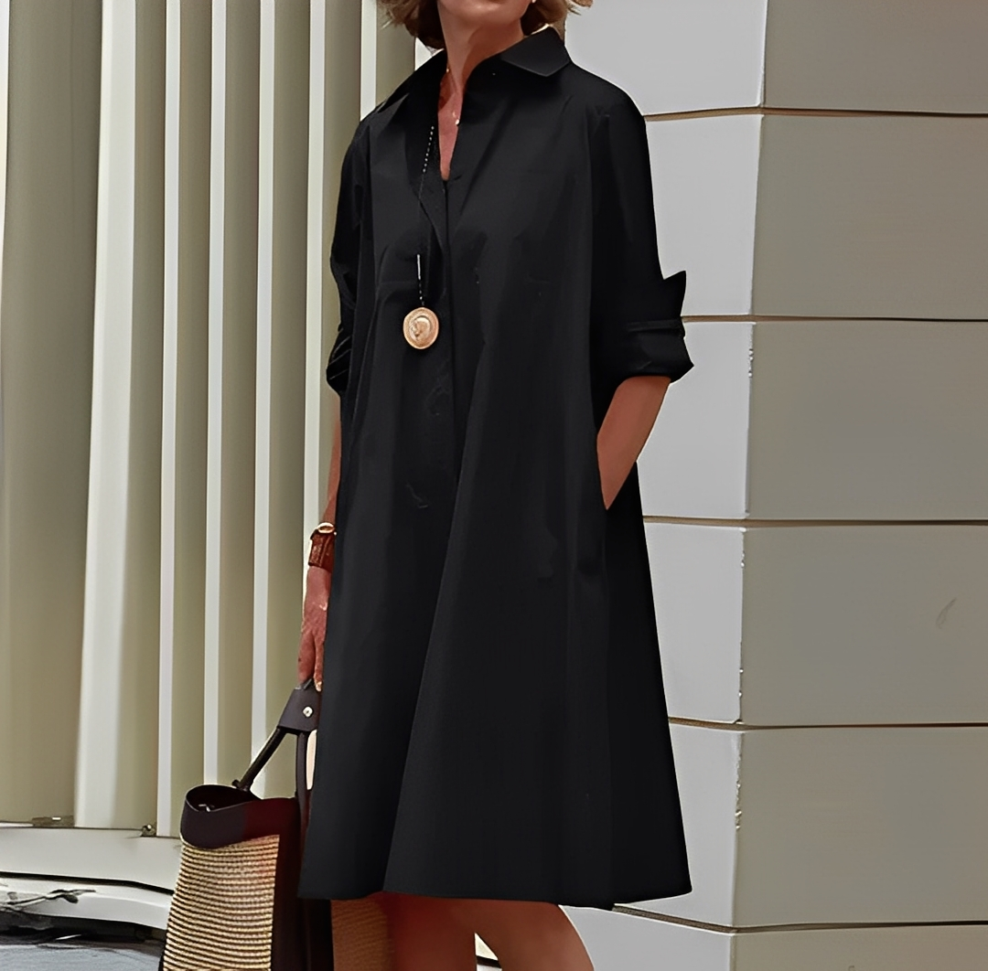Maeva – Modernes Damen-Hemdkleid