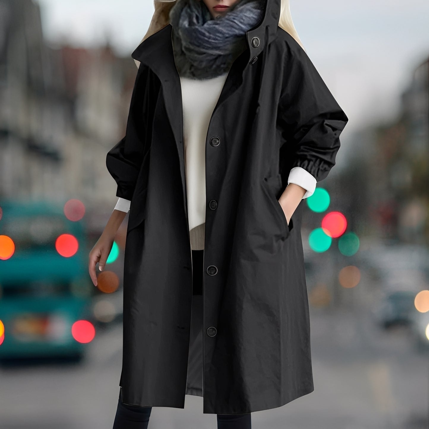 Shavonne - Eleganter wasserdichter Trenchcoat für Damen