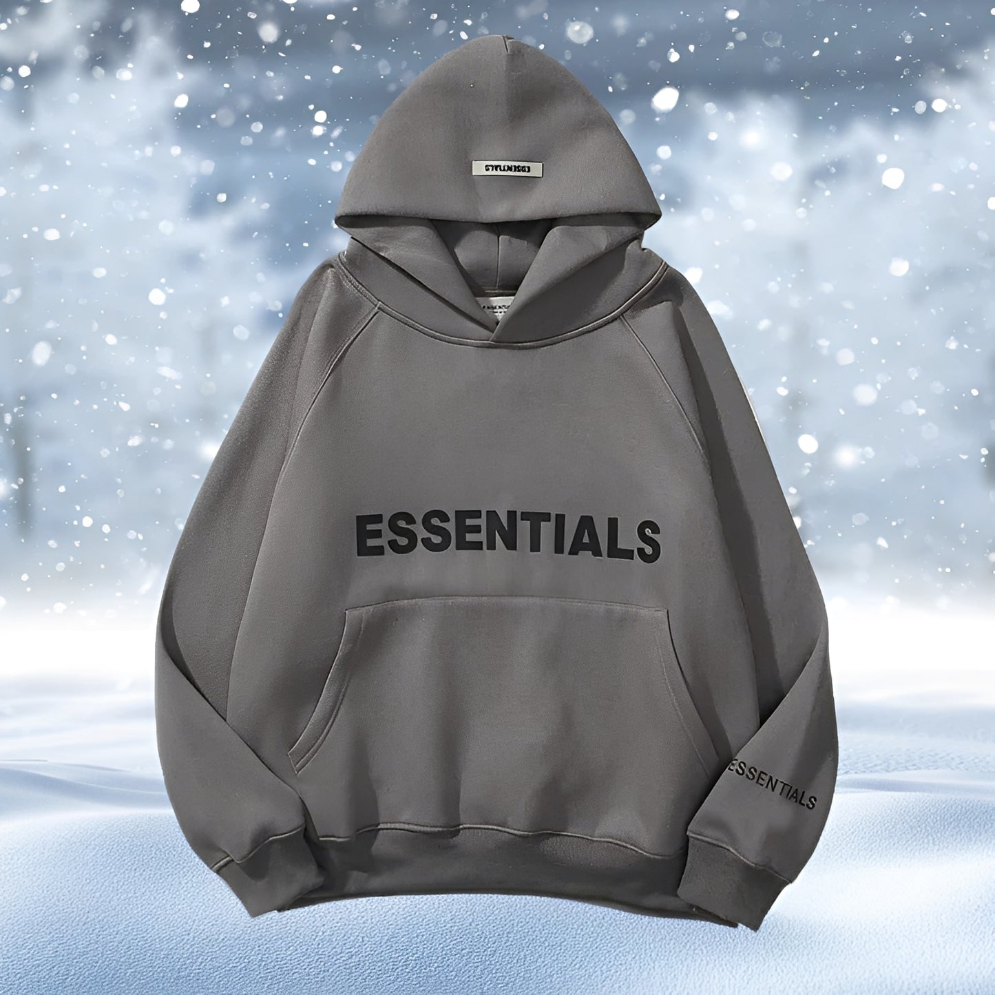 Traci - Bequemer Oversize-Hoodie mit Print für Damen