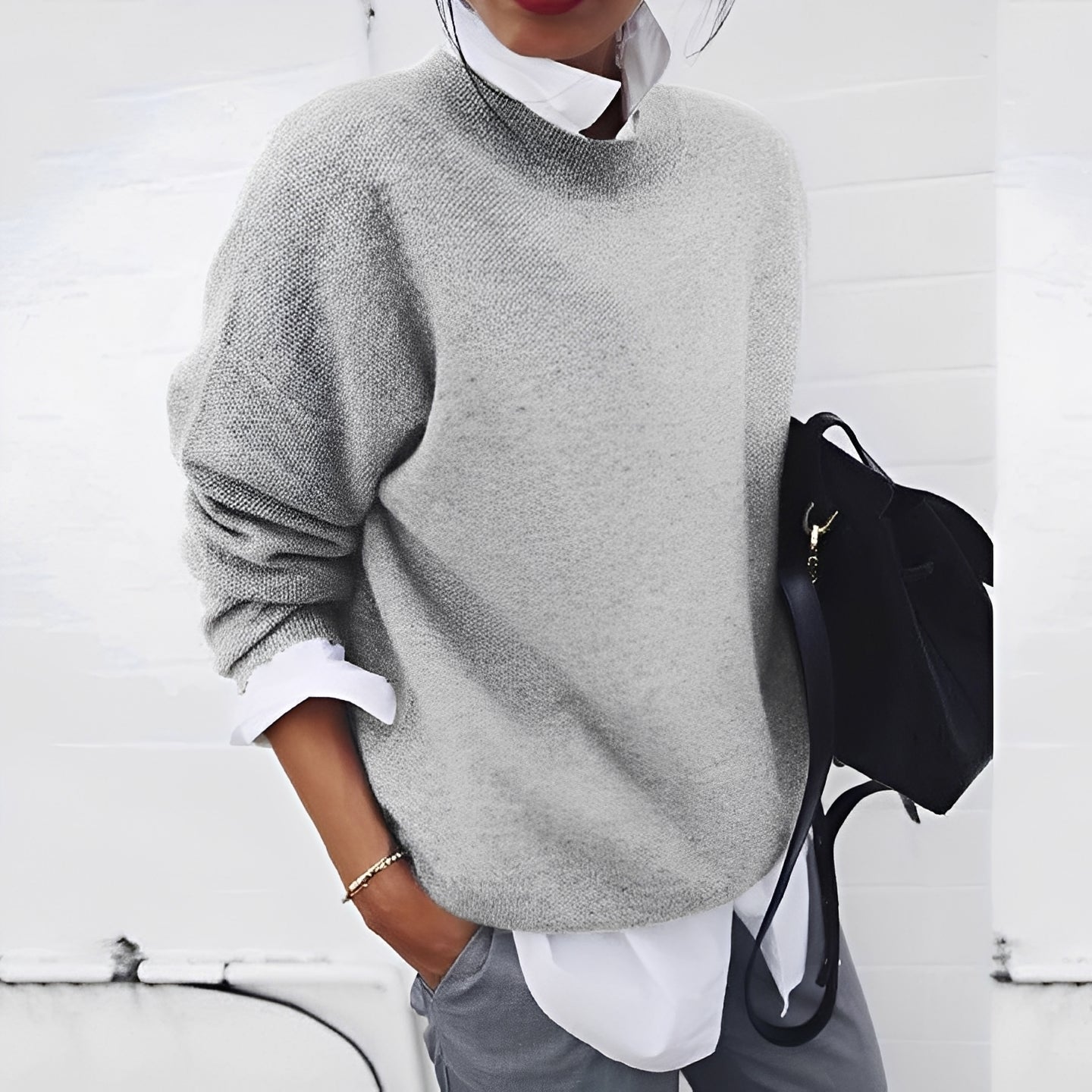 Zinnia - Stilvoller warmer Kaschmirpullover für Damen