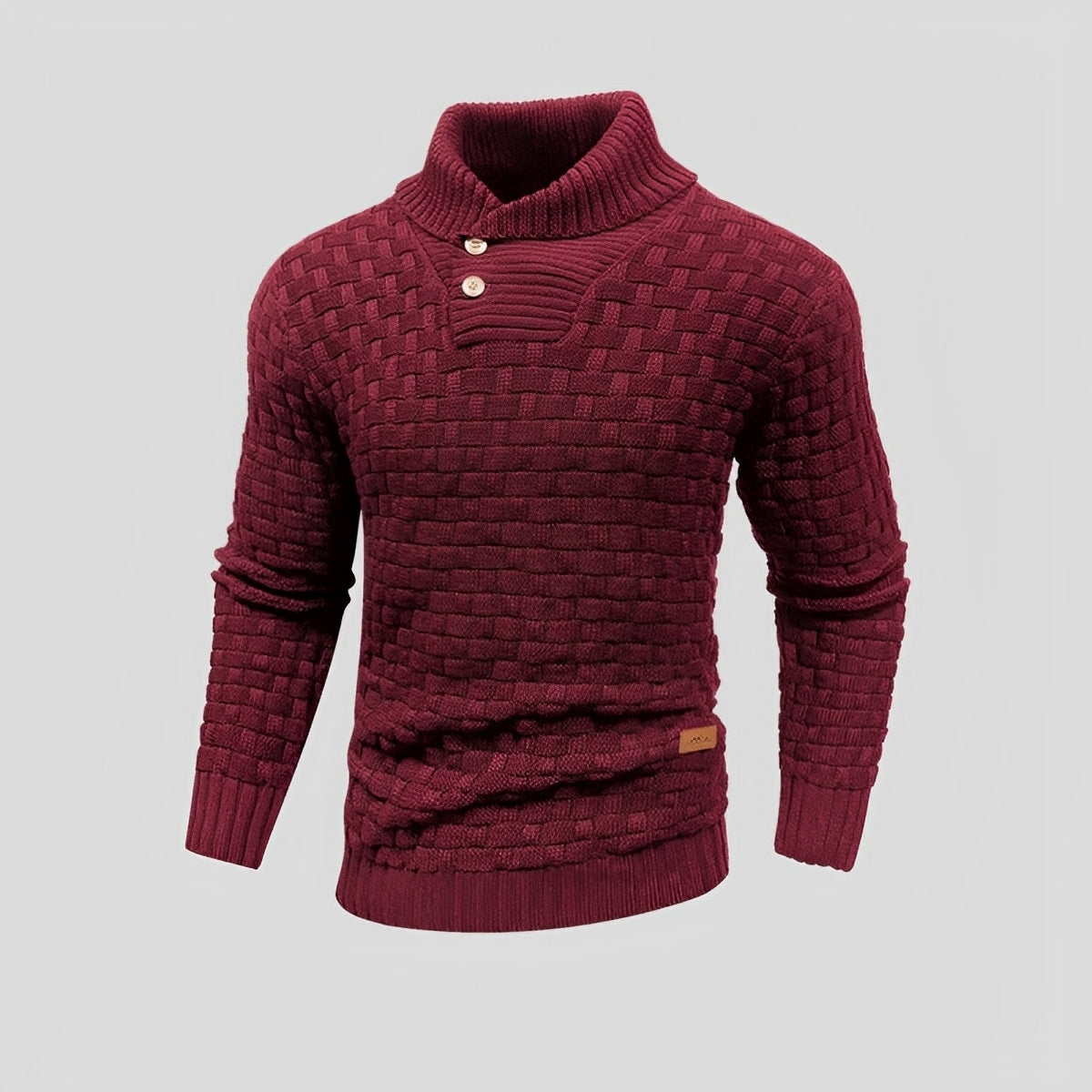 Isidore - Stilvoller Thermoplaid-Pullover für Herren