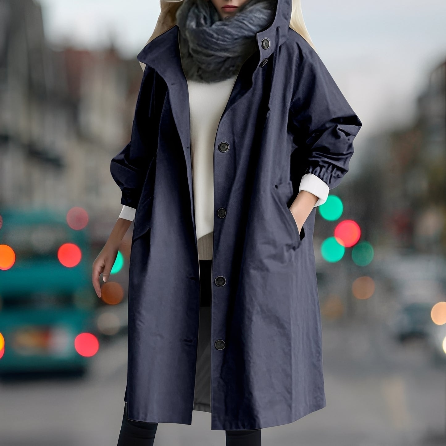 Shavonne - Eleganter wasserdichter Trenchcoat für Damen
