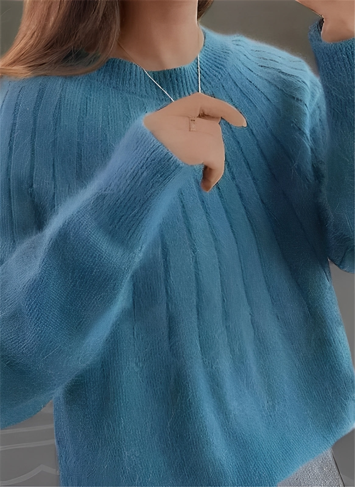 Rorie - Bunter Kaschmirpullover für Damen