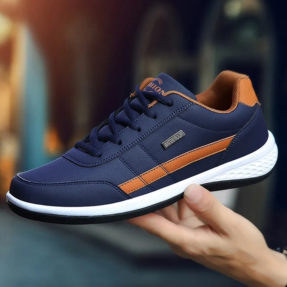 Clarenz - Leder Orthopädische Herrensneaker mit Komfort