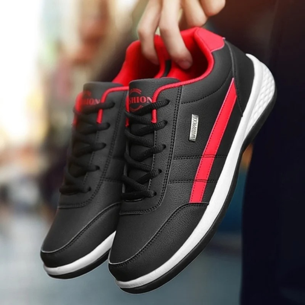 Clarenz - Leder Orthopädische Herrensneaker mit Komfort