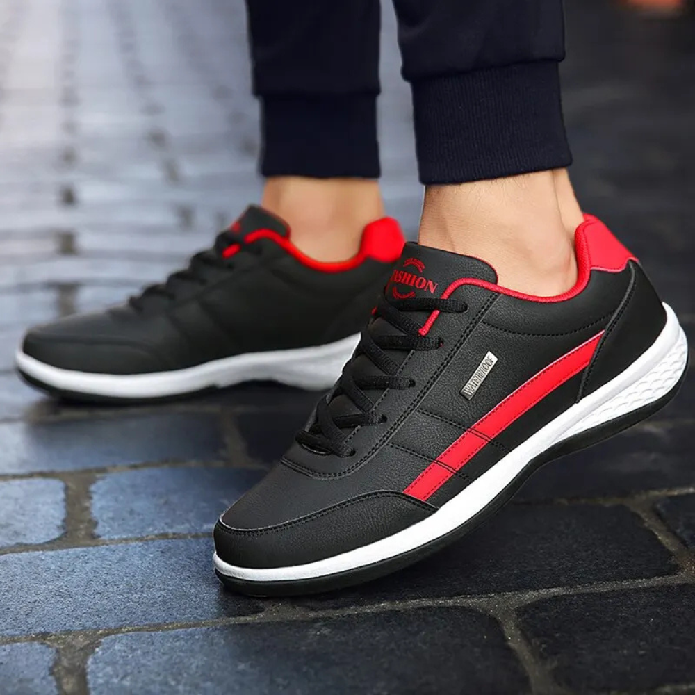 Clarenz - Leder Orthopädische Herrensneaker mit Komfort