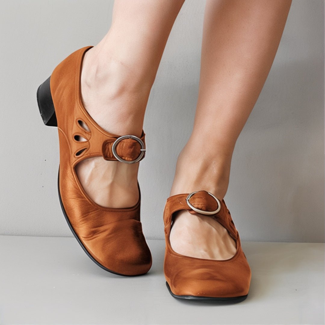 Lizzy - Luxuriöse Ledersandalen