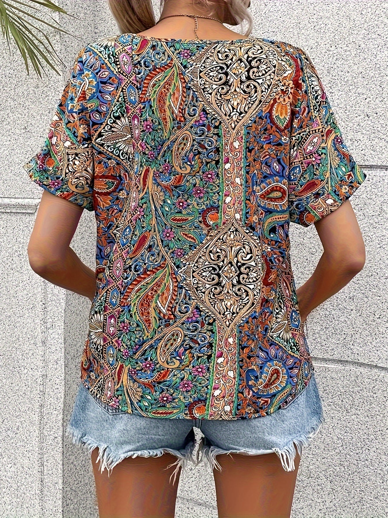 Maya – Elegante Bluse mit Blumenmuster