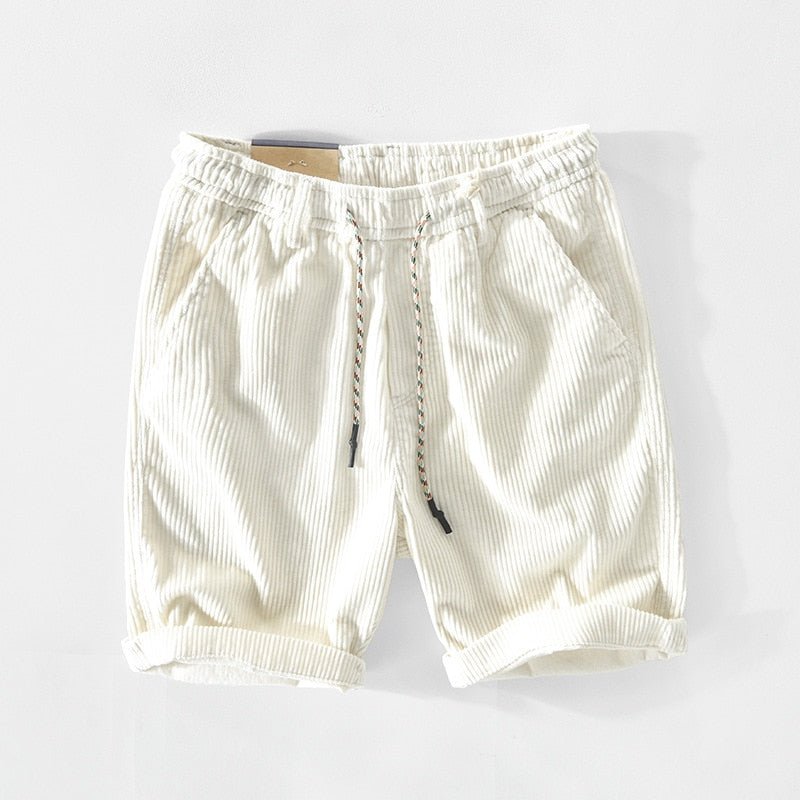 Kelvin - Lässige, lockere Cordshorts für Herren