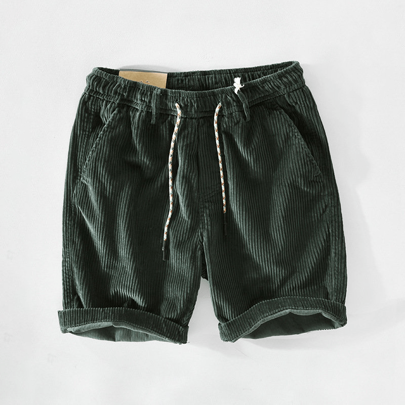 Kelvin - Lässige, lockere Cordshorts für Herren