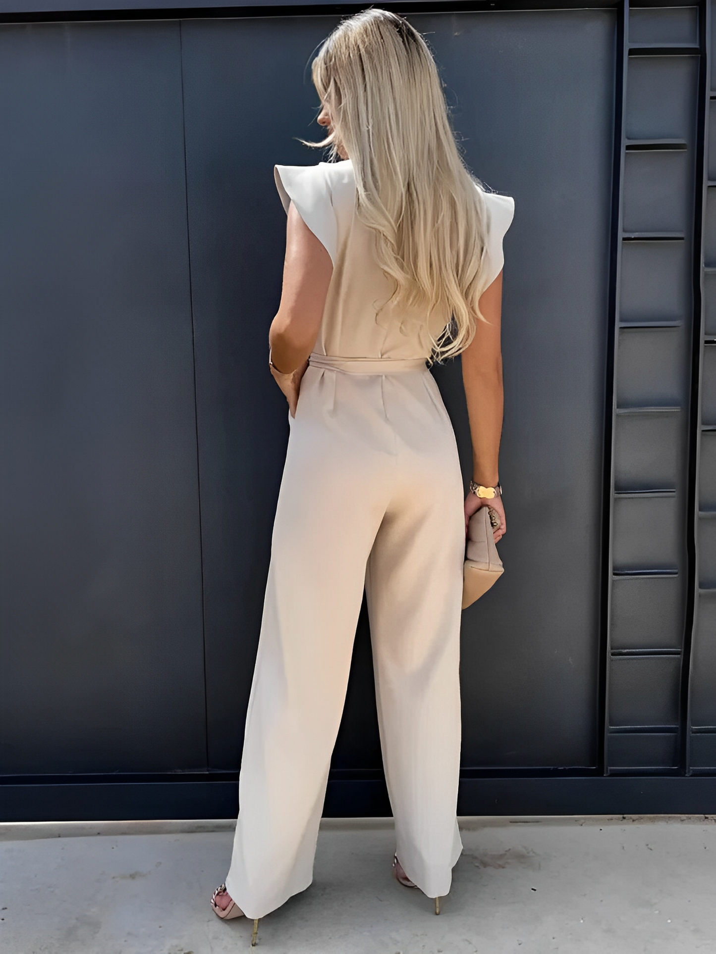 Roberta - Stilvoller Jumpsuit mit hoher Taille für Damen