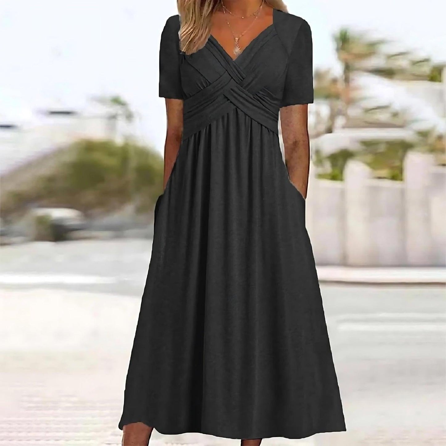 Norah - Elegantes Maxikleid