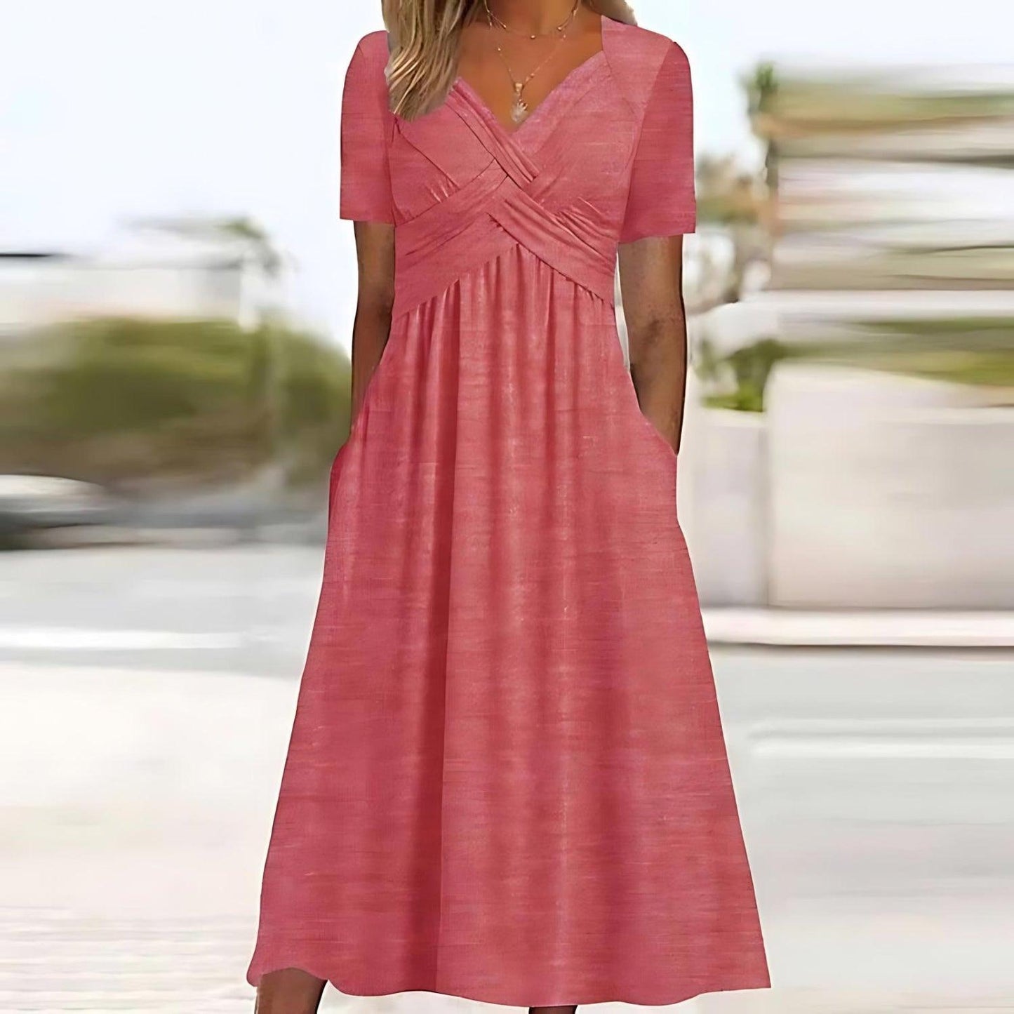 Norah - Elegantes Maxikleid
