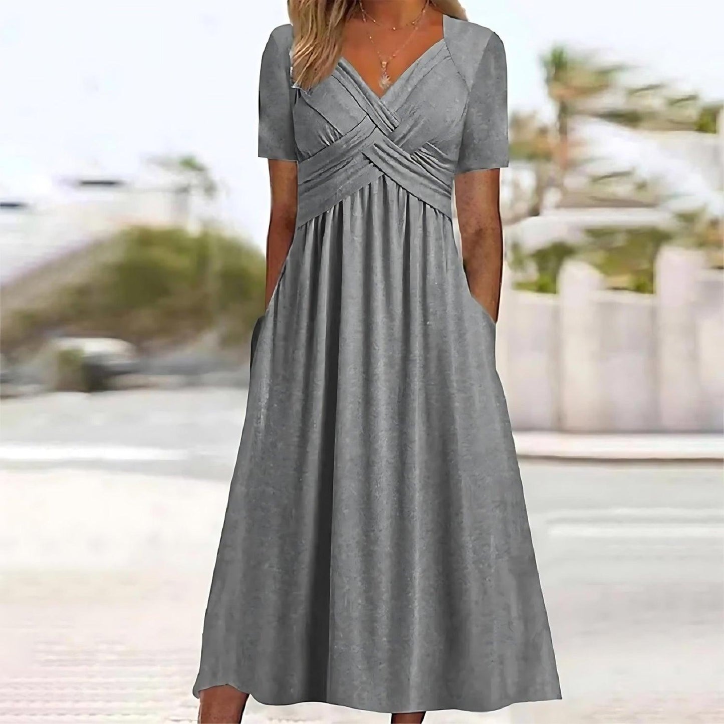 Norah - Elegantes Maxikleid