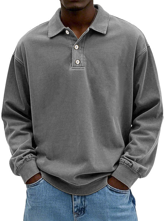 Caspian - Herren Langarm-Polo von bester Qualität