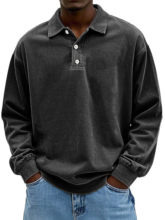 Caspian - Herren Langarm-Polo von bester Qualität